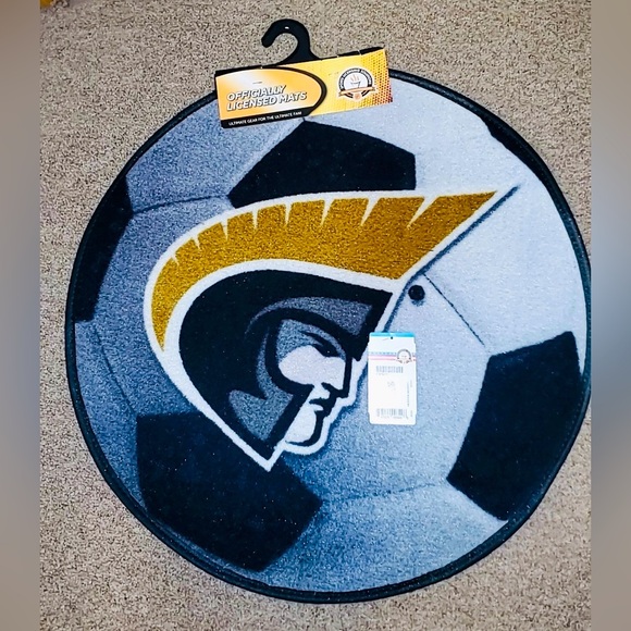 Anderson (SC) Trojans Soccer Ball Mat | NWT | Approximately 27” in Diameter - Picture 1 of 9
